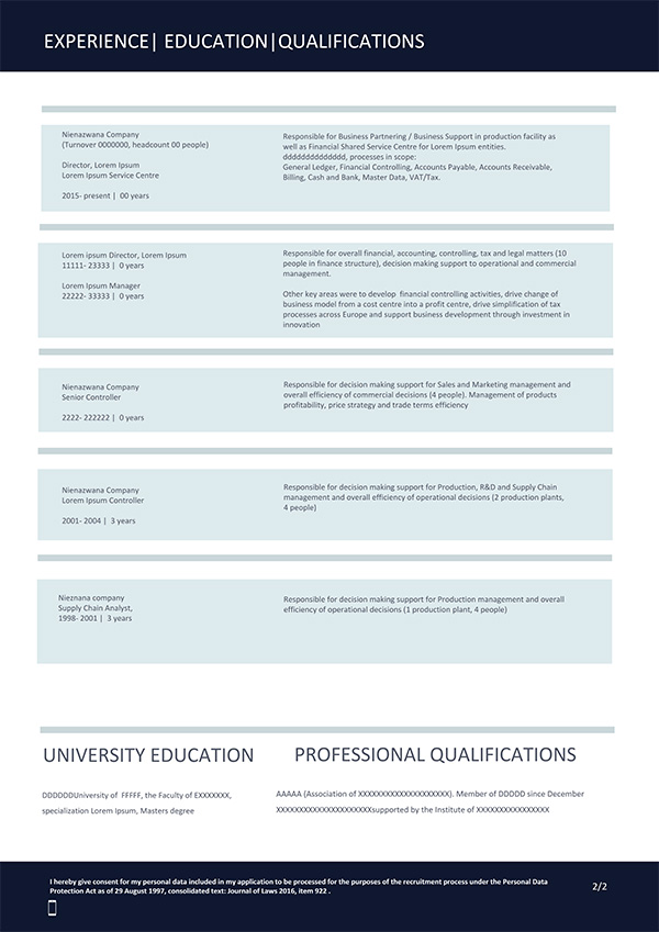 Wzory CV, przykładowe dokumenty aplikacyjne Experci Kariery